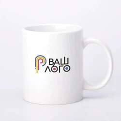 Чашка для сублимации Sublime с вашим логотипом белая матовая 330 мл